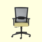 Champ Ergonomic Mid back mesh chair with adjustable arms and lumbar support